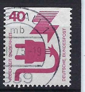 Germany Bund Scott # 1079, used, variation SE top