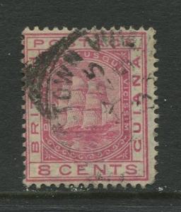 STAMP STATION PERTH British Guiana #111 - Seal of Colony Used Wmk 2 CV$1.00