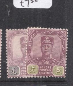 Malaya Johore SG 63, 65 MOG (1dkx)