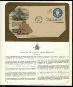US FDC #U571 Postal Commemorative Society. Cachet on Album Page Minneapolis, MN