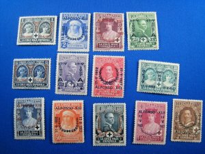 SPAIN  1927  -  SCOTT # B19-B31  -   MNH  (Hs9)