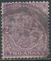 India 84 (used) 2a George V, dull vio (1911)