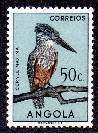 ANGOLA 337 MH BIN $.75 BIRD