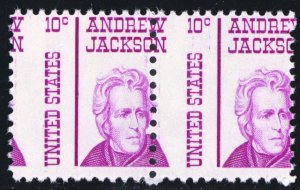 1286, Mint NH 10¢ Misperfed Error Pair