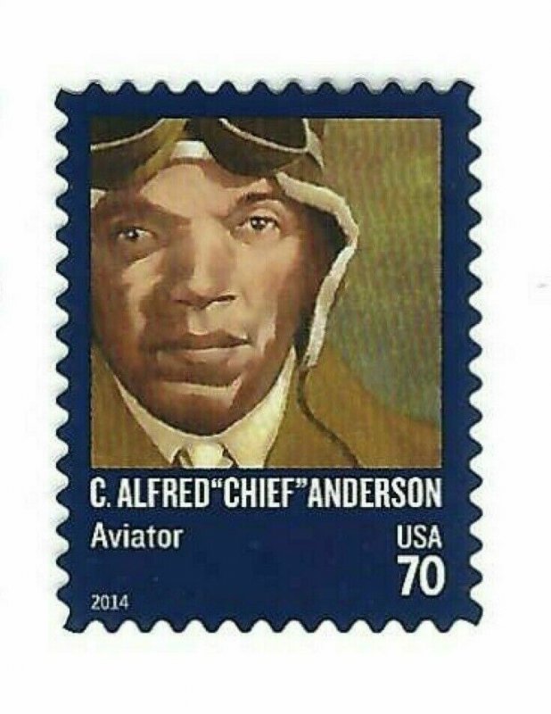 4879 C. Alfred Chief Anderson US Postage Single Mint/nh FREE SHIPPING