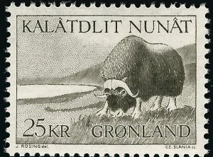 Greenland #75 MNH CV$9 Musk Ox