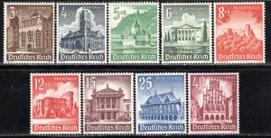 Germany Reich Scott # B177 - B185, mint nh, cpl set