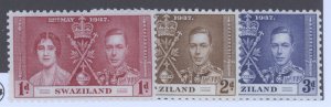 Swaziland, Scott #24-26, MNH, set