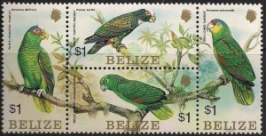 Belize Stamp 739  - Parrots