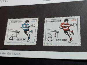 China People's Republic PRC Scott #423-24 Used