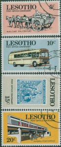 Lesotho 1972 SG219-222 Post Office set FU