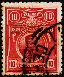 Peru. 1924 10c S.G.444 Fine Used