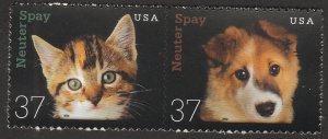 # 3670-3671 MINT NEVER HINGED ( MNH ) SPAY NEUTER