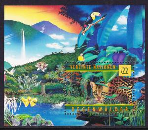 241 United Nations Vienna 1998 Rain Forest SS MNH