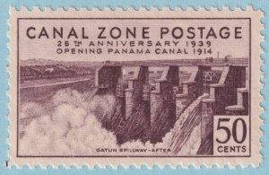 CANAL ZONE 135  MINT HINGED OG * NO FAULTS VERY FINE! - TQA