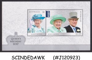 AUSTRALIA - 2017 QUEEN'S BIRTHDAY - MIN. SHEET MINT NH