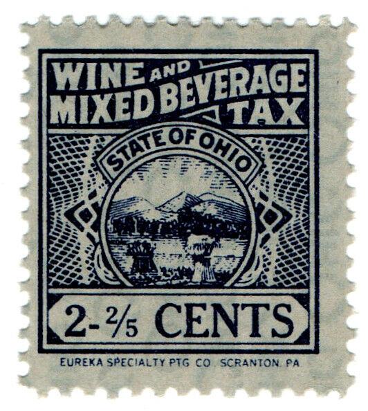 (I.B) US Revenue : Wine & Mixed Beverage Tax 2 2/5c (Ohio)