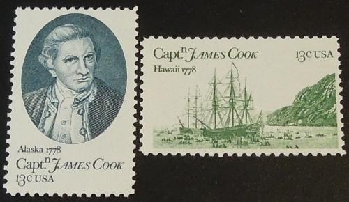 1978 13c Captain Cook Scott 1732-1733 Mint NH