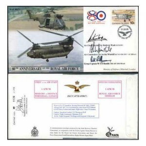 JS(CC)47h 80th Ann - Support Helicopters Signed Cover