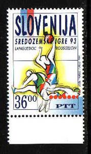 Slovenia-Sc#174-unused NH set-Mediterranean Youth Games-1993-