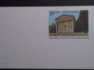 ​UNITED STATES-1993-BICENTENNIAL OF UNIVERSITY OF NORTH CAROLINA-MNH-POST CARD