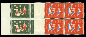 Germany #B354-355 (Mi. 250-251) Cat€20, 1957 Children of Berlin, set of two...