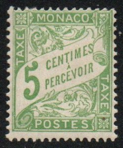Monaco Sc #J2 Mint Hinged