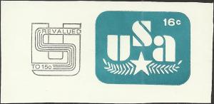 # U586 MINT U.S.A. AND STAR