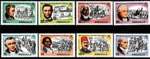 ANGUILLA SG616/23 1984 150TH ANNIV OF ABOLITION OF SLAVERY MNH