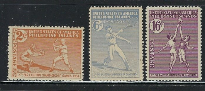 Philippines 380-82 MNH 1934 set (fe7039)