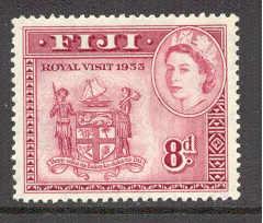 Fiji # 146 QE II Royal Visit (1)  Mint NH