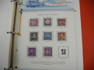 US, Amazing Mint  Stamp Collection in Lindner pages, mounted on White Ace pages