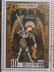 ​KOREA-1981-SC# 2092- 550TH DEATH ANNIV; JOAN OF ARC-CTO- SHEET-VF-LAST ONe