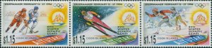 Aitutaki 1994 SG658-660 Winter Olympics set MNH