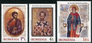 HERRICKSTAMP NEW ISSUES ROMANIA Sc.# 6017-19 Solemn Events