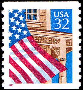 Scott 2913 Flag Over Porch MNH