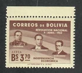 Bolivia; Scott C169; 1953;  Unused; NH