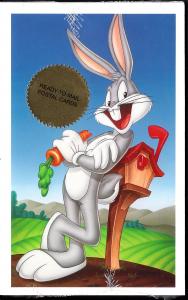 UX281a Mint,OG,NH... SCV $12.50... Pad of 10 Bugs Bunny postcards