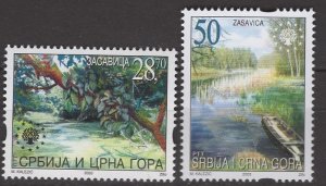 Serbia; 2003: Sc. # 192-193: **/MNH Single Stamp