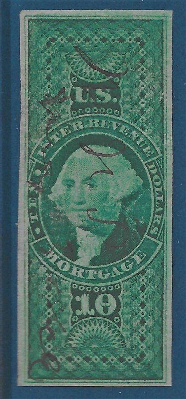 US 1862-71 Sc. R95a tiny facial scrapes & pinhead thin spot Cat. Val. $800.00