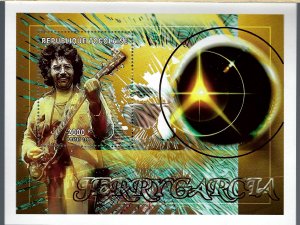 Togo Grateful Dead-Jerry Garcia Souvenir Stamp Sheet...very limited!