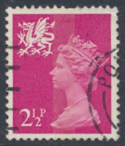 GB Wales   SC# WMMH 1  SG W13  Used 1 center band   see details & scans