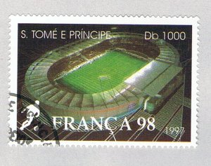 St Thomas & Prince  Used Stadium H 1997 (BP81701)