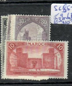 FRENCH MOROCCO  SC 55-57, 59,  63   MOG            P0522H