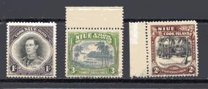 Niue 73-75 MNH