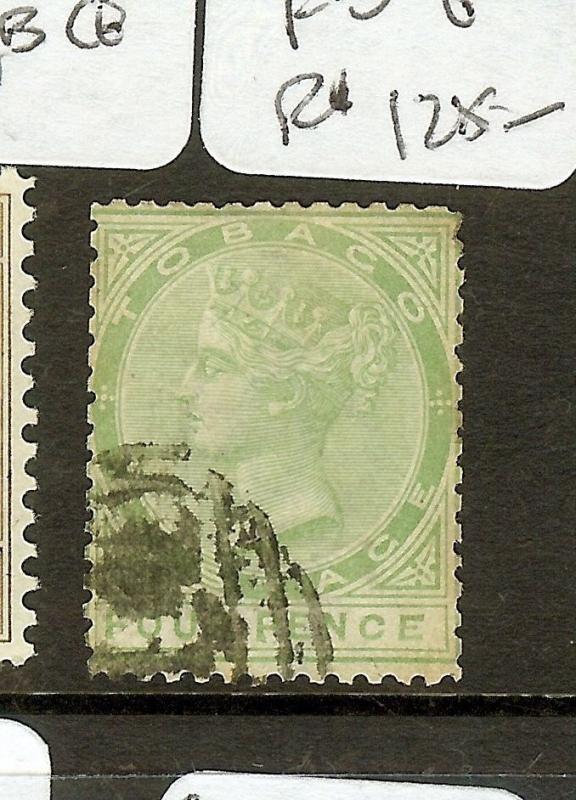 TOBAGO (P1701B)  QV  4D  SG1B   CE FAW  REPERFED  FU