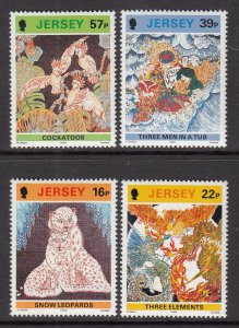 Jersey 600-603 MNH VF