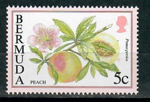 Bermuda #668 Peach MNH single