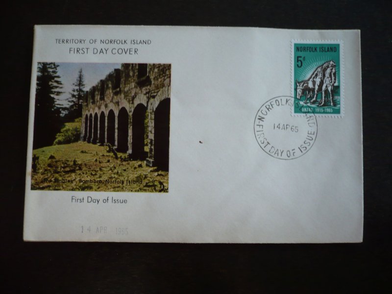 Postal History - Norfolk Island - Scott# 69 - First Day Cover