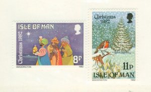 ISLE OF MAN 221-2 MNH BIN $1.00